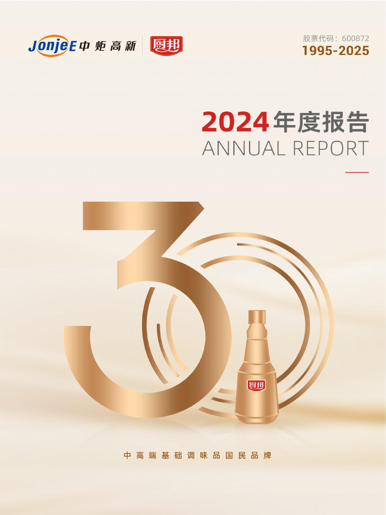 2025 04 09 600872.SH 中炬高新600872中炬高新2024年年度报告| PDF