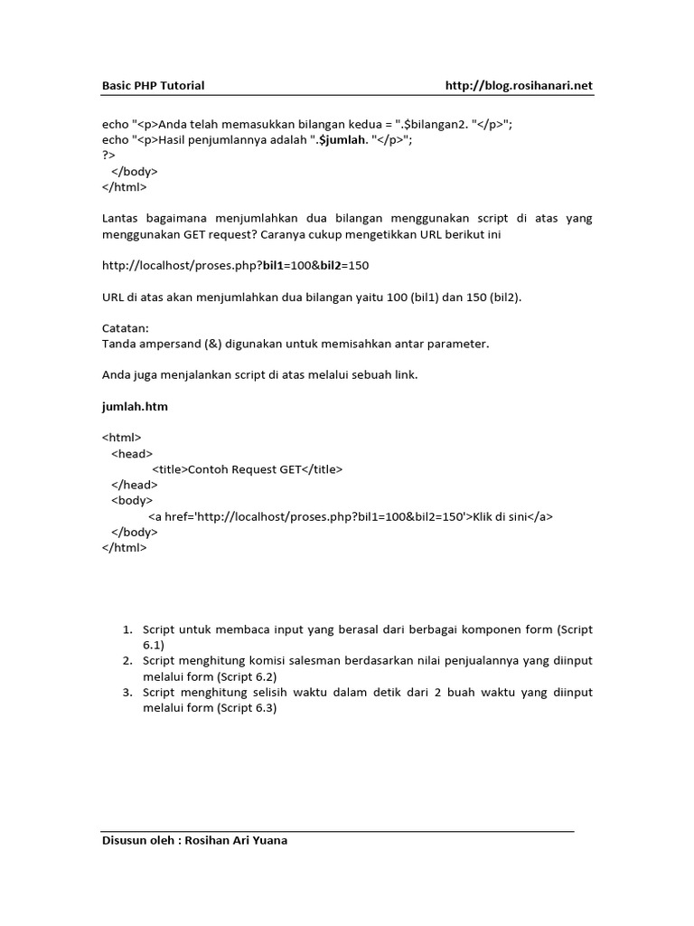 PHP Modul 34 | PDF