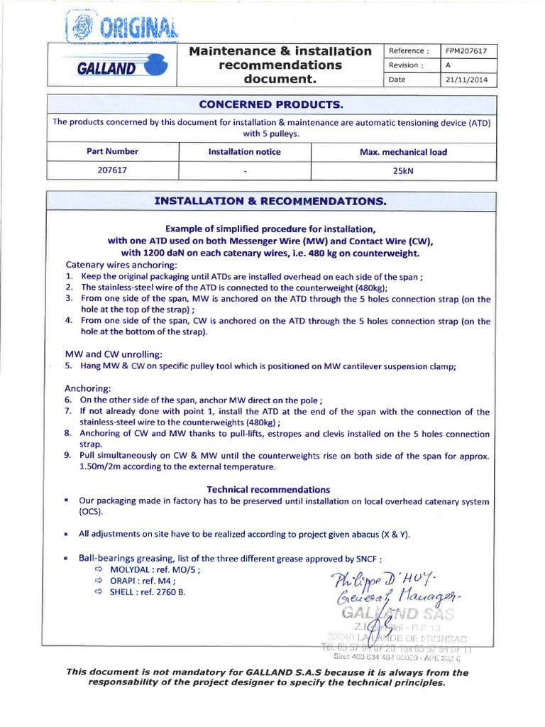 ATD Maintenance Manual | PDF