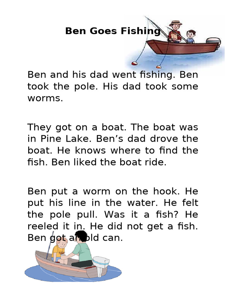 Ben's Fishing Adventure | PDF