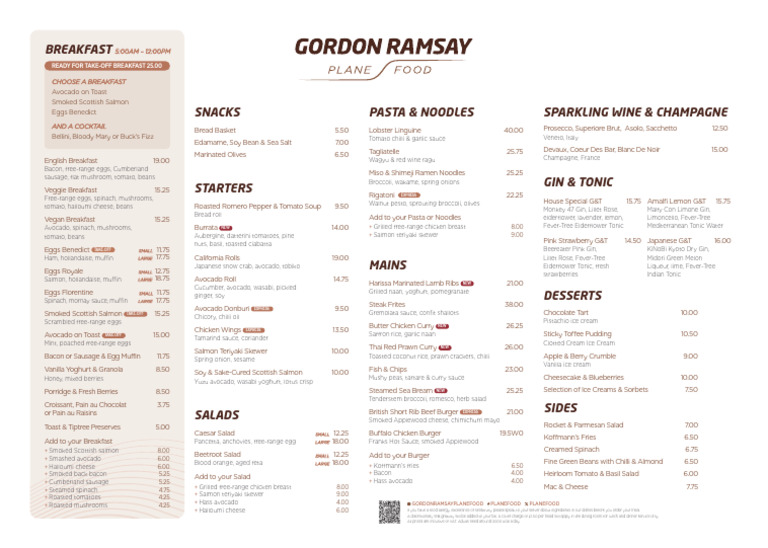 Diverse Menu: Breakfast to Desserts | PDF | Salad | Sauce
