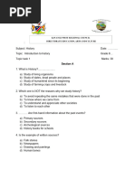 Grade 10-11 Namibian History Notes | PDF | Namibia | Anno Domini