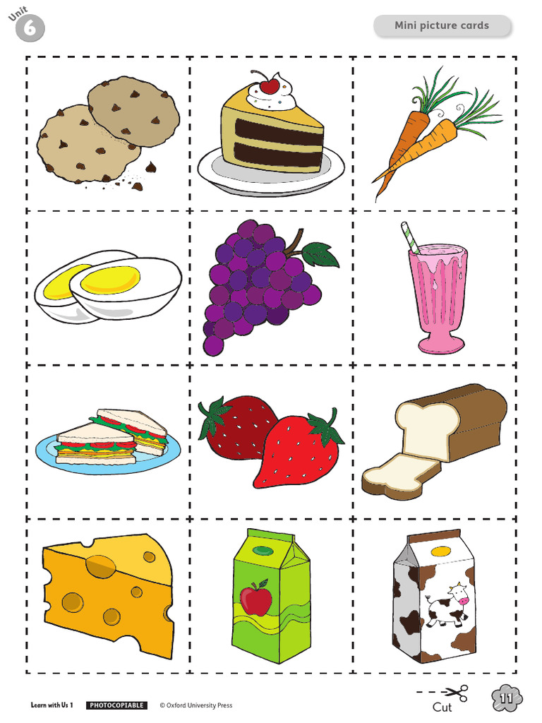 Learn with Us: Mini Picture Cards | PDF