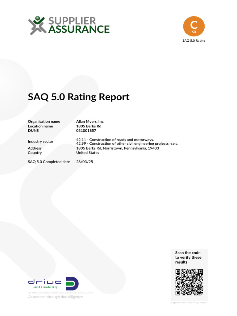 1805 Berks Rd SAQ 5 MainReport | PDF | Occupational Safety And Health ...