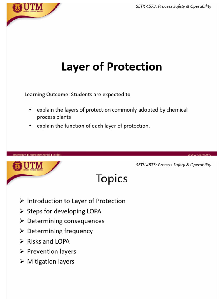 LOPA Guidelines for Chemical Safety | PDF | Risk | Safety