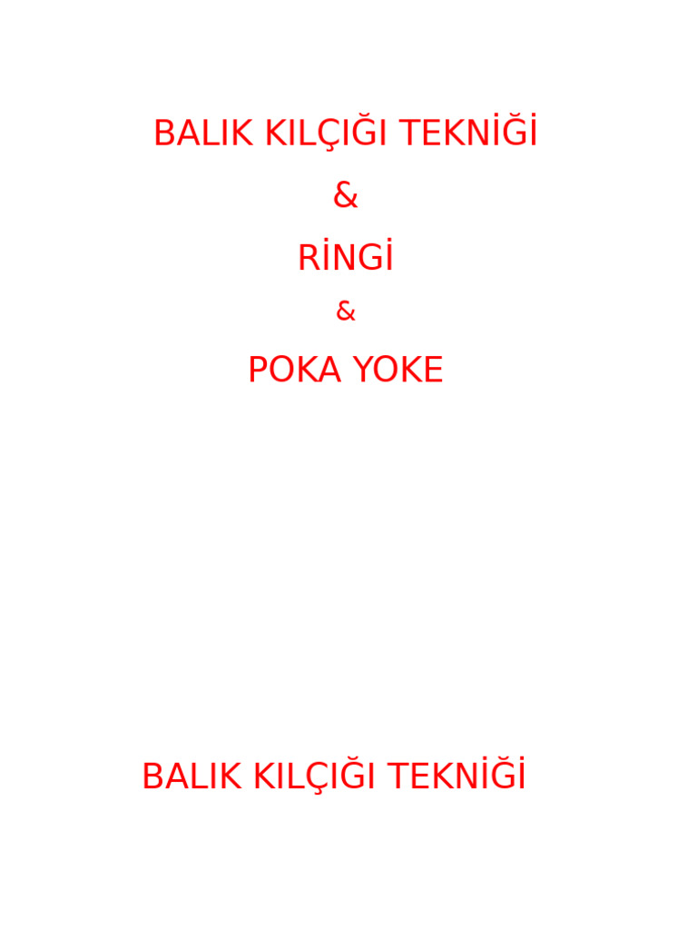 9-Balık Kılçığı-Ringi-PokaYoke | PDF