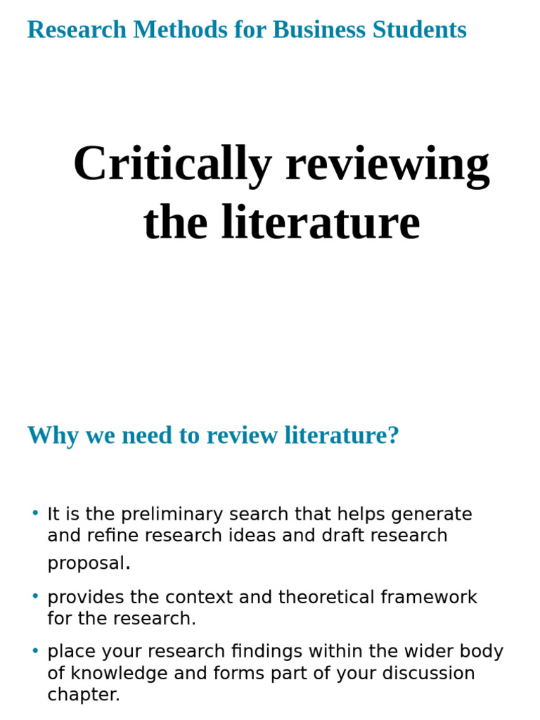 Literature Review Continued | PDF | Methodology | Theory