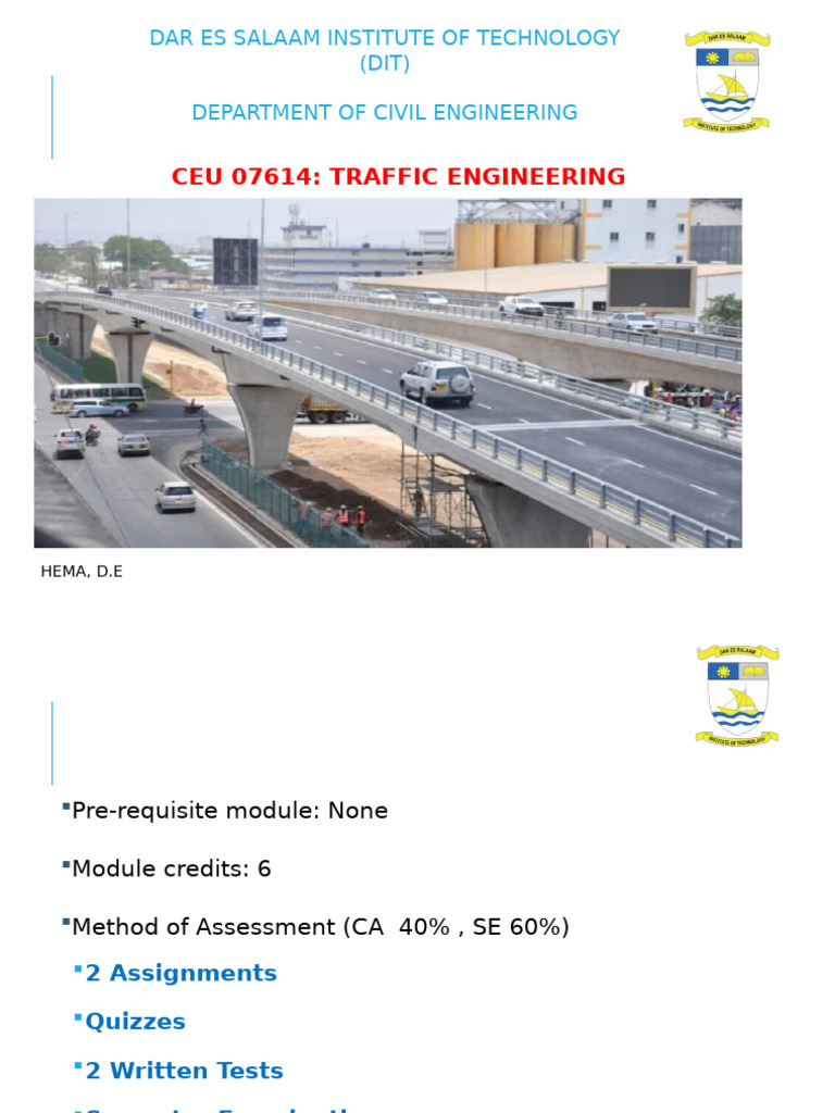 Lecture1 INTRODUCTION | PDF | Transport | Road