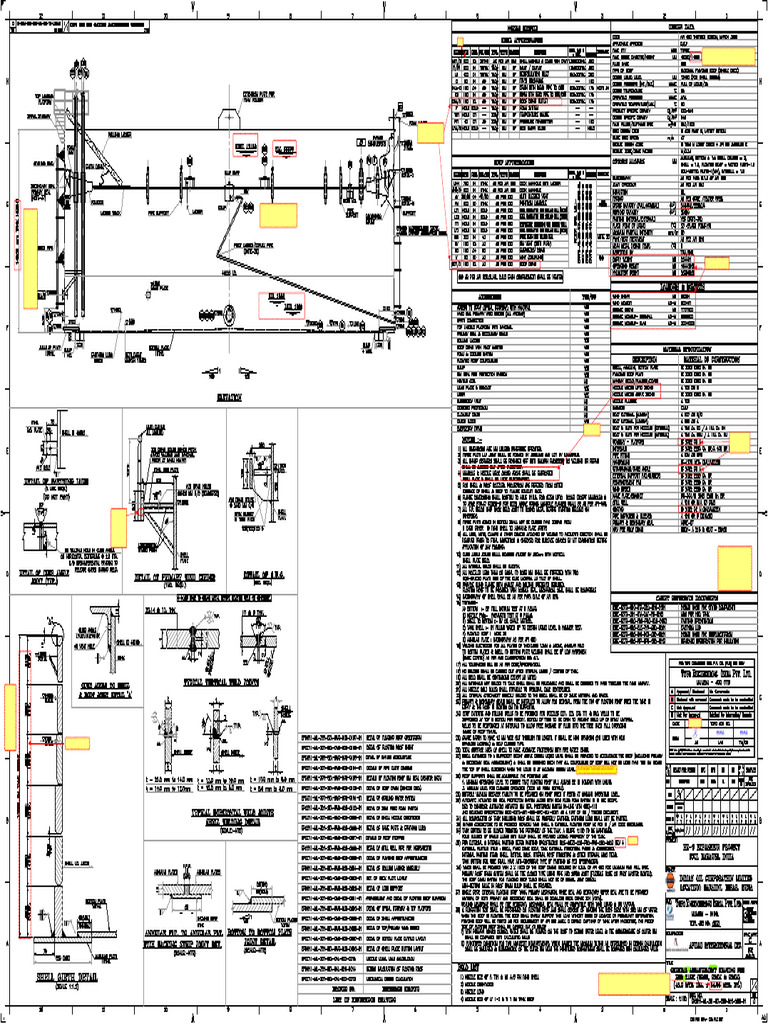 EFR Tanks Level Calculations Approval | PDF
