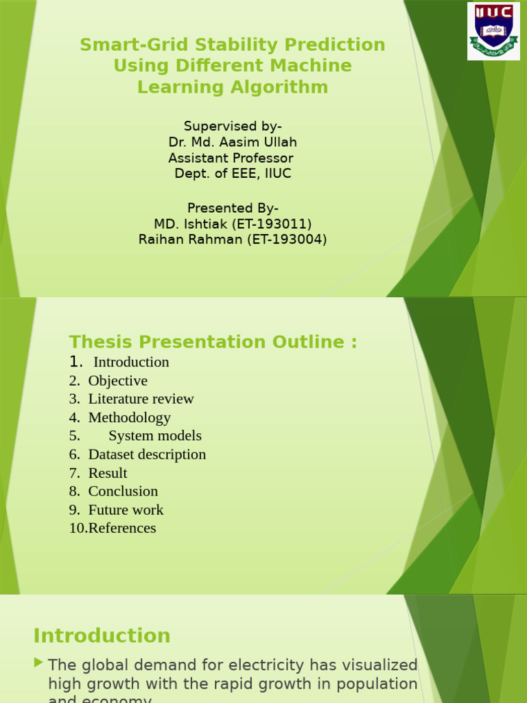 Smart Grid Stability Prediction Models | PDF | Machine Learning | Smart ...