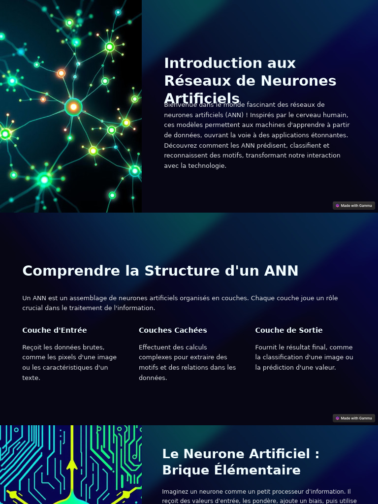 Introduction aux Réseaux de Neurones | PDF | Apprentissage automatique ...