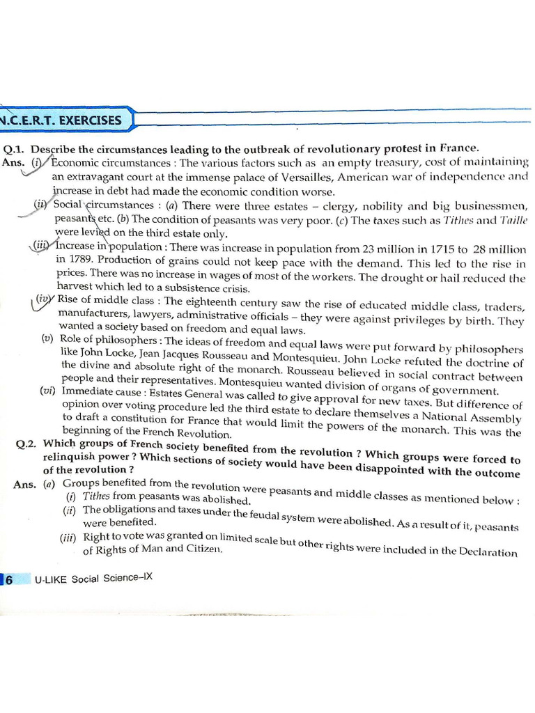 Ch-1 (History) French Revolution | PDF