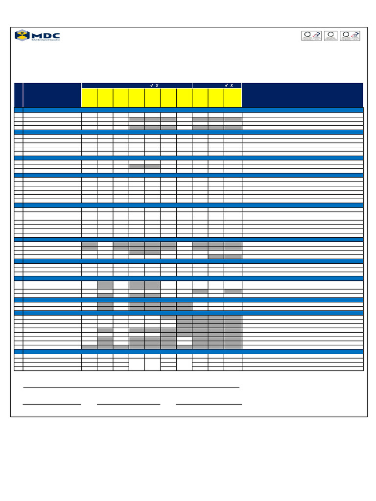 MEPFS Checklist for Building Safety | PDF | Elevator | Building Technology