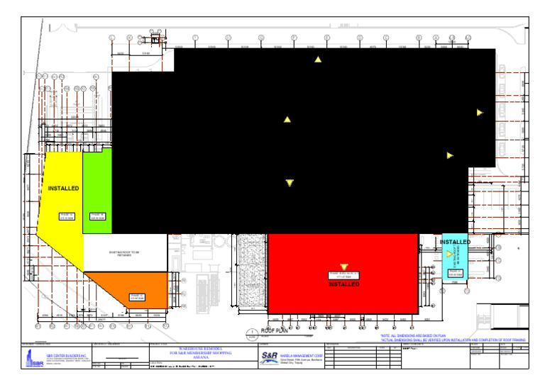 Warehouse Remodel Plan for S&R Store | PDF