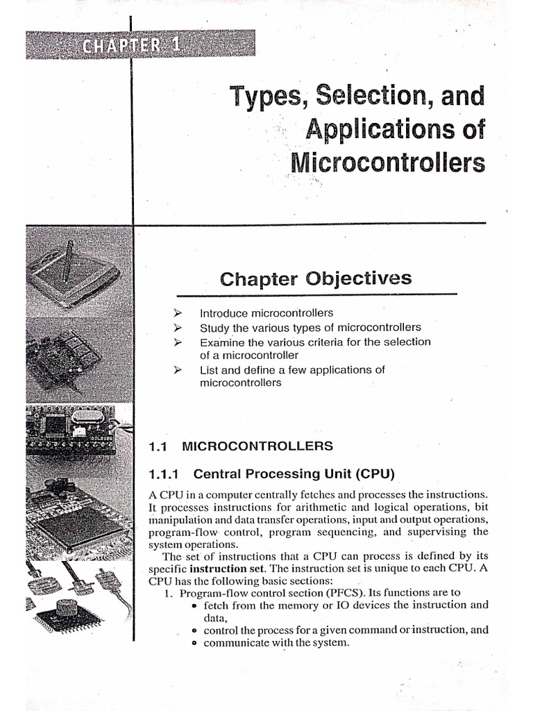 Unit 5 Microcontroller | PDF