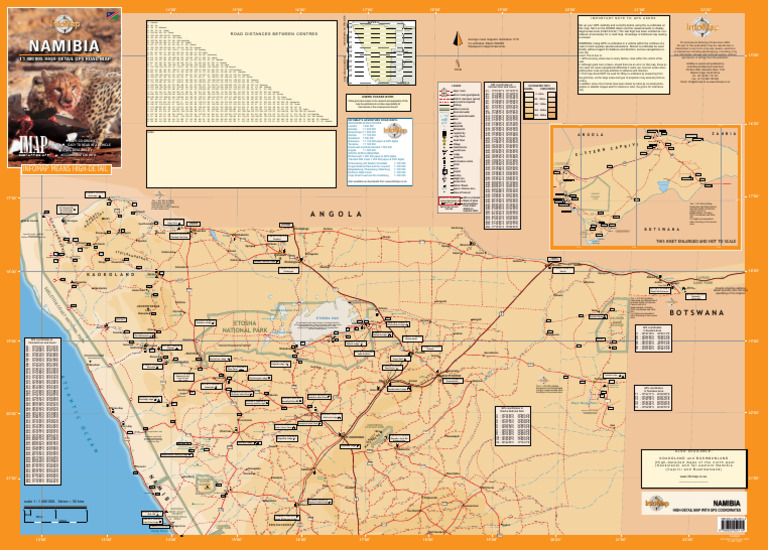 Coordinates for Namibia Locations | PDF
