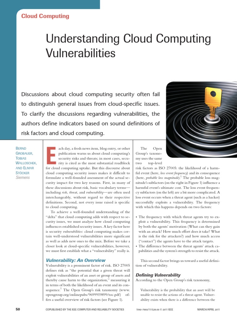 05487489 Cloud Computing Vulnerability Free 30day