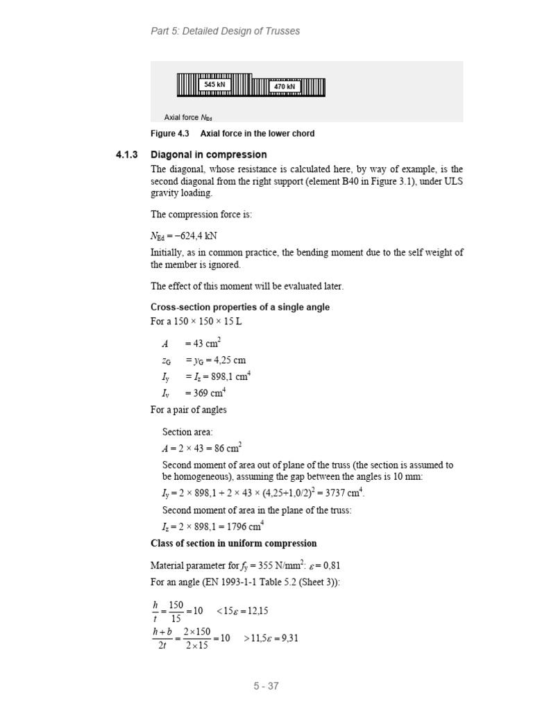 Truss Design and Analysis in Urdu | PDF | Buckling | Truss