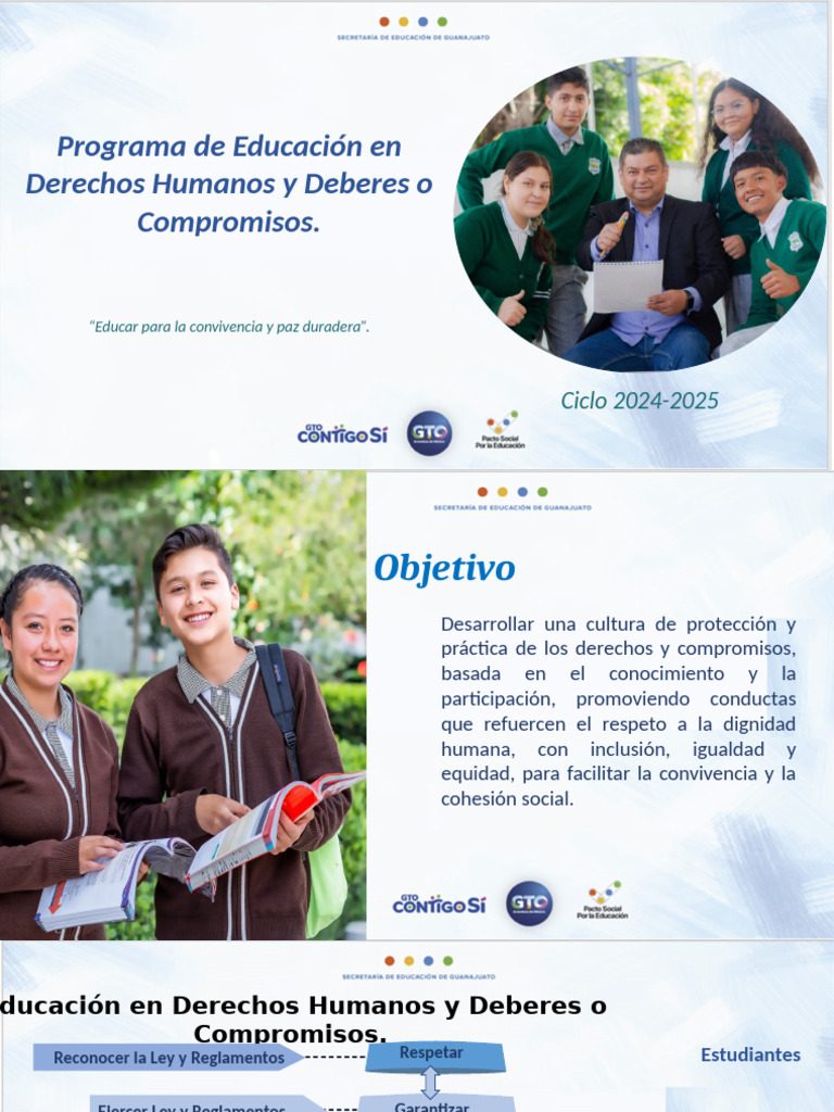 Programa de Formación Educación en Derechos Humanos | PDF | Escuelas ...