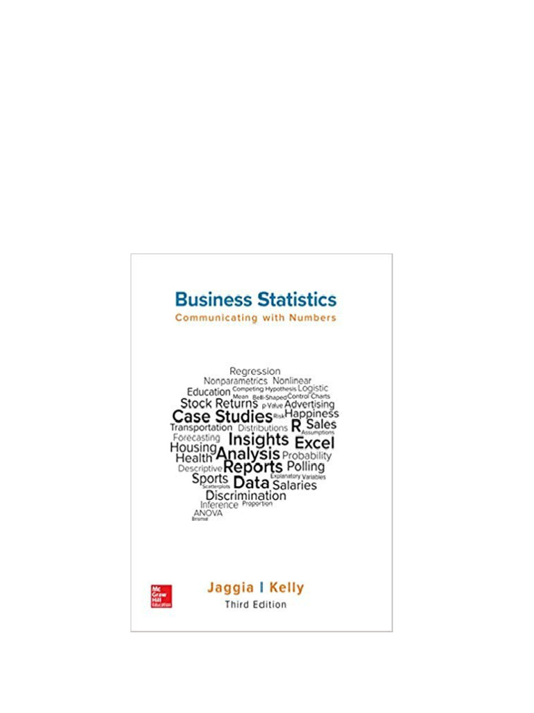 Ebook PDF) Business Statistics: Communicating With Numbers