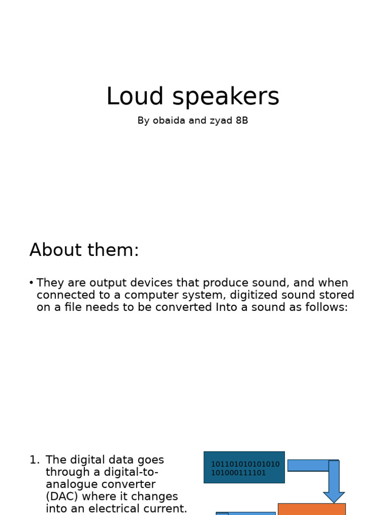 How Loudspeakers Produce Sound | PDF