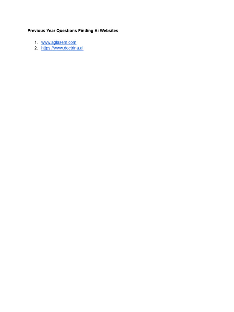 Previous Year Questions | PDF