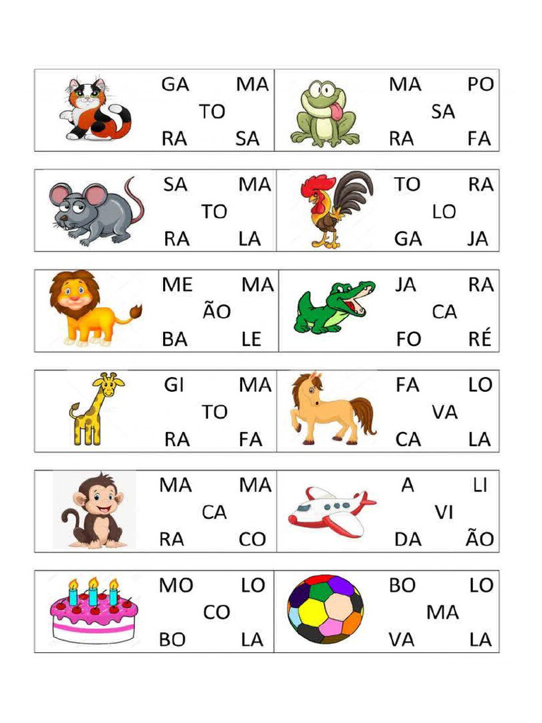 Atividade de Alfabetização 3 | PDF