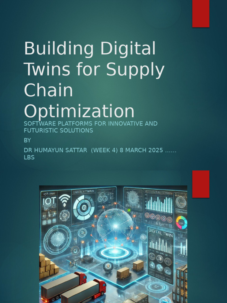 Digital Twins for Supply Chain Success | PDF | Internet Of Things ...