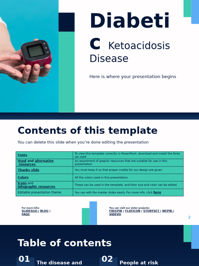 Diabetic Ketoacidosis Disease by Slidesgo | PDF | Medical Diagnosis ...