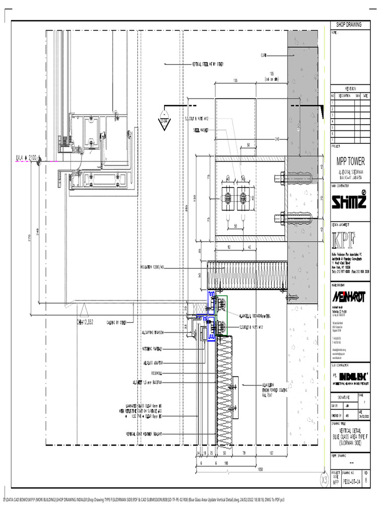 MPP Tower Shop Drawing Details | PDF