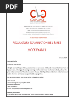 RE5 Mock Exam Questions and Answers | PDF | Insurance | Banks