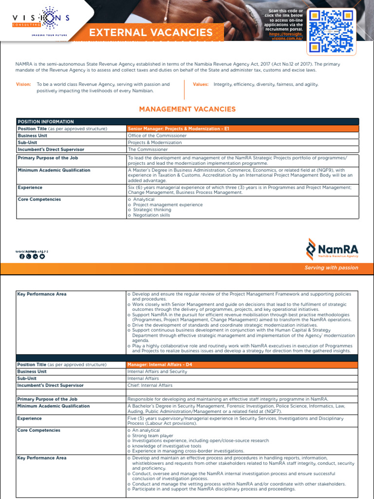 Senior Manager Projects Modernization E1 884cacfc81 | PDF | Project ...
