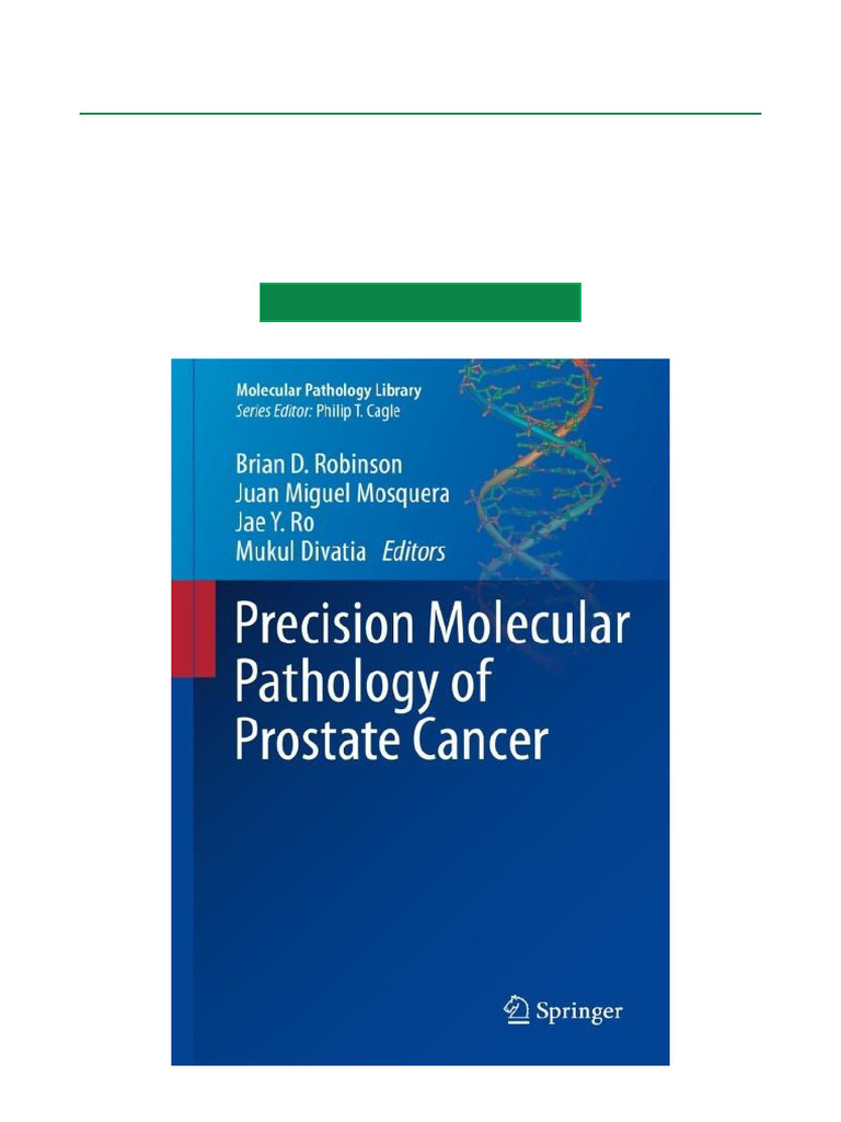 Precision Molecular Pathology in Prostate Cancer | PDF