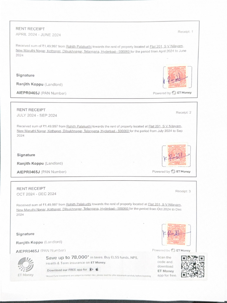 Rental Agreement Document | PDF