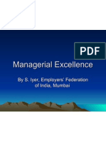 Managerial Excellence Skills for Peak Performance