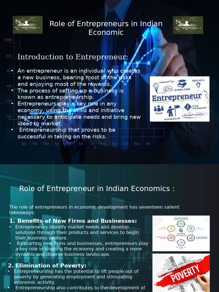Final Role of Entrepreneur | PDF | Entrepreneurship | Economic Growth