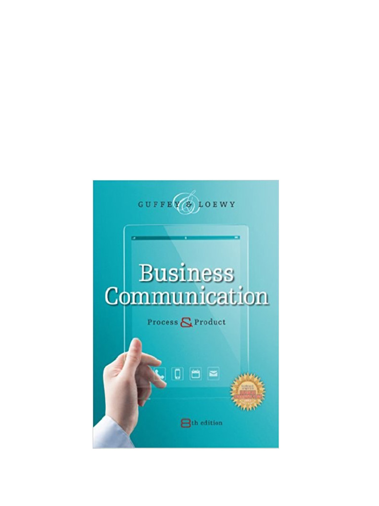 (Ebook PDF) Business Communication Process and Product 8th by Mary ...