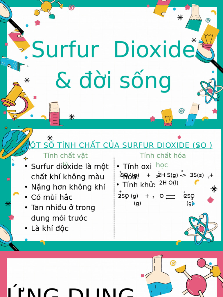 Surfur Dioxide Và Đ I Sôngs - 20231209 - 215951 - 0000 | PDF