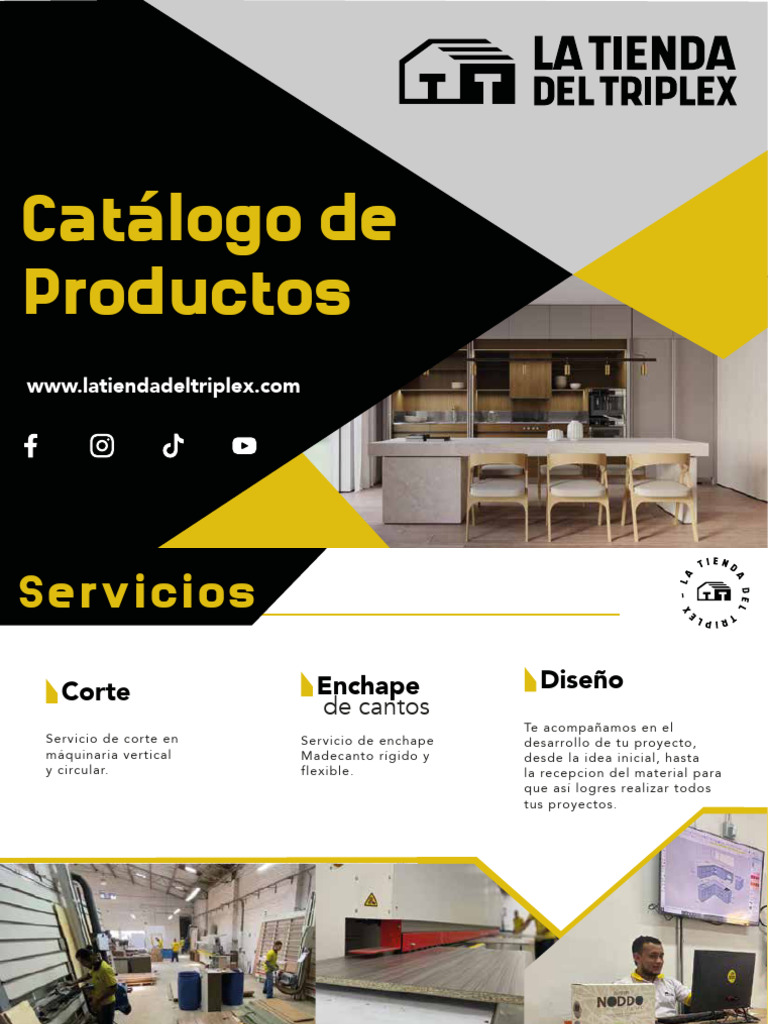 Catálogo de Productos Triplex | PDF