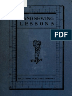 Hand Sewing Lessons - A Graded Course