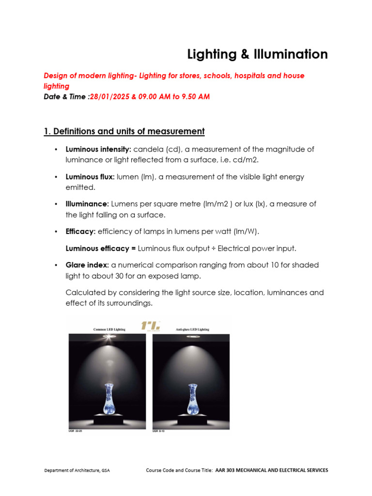 2c.design of Modern Lighting | PDF | Lighting | Interior Design