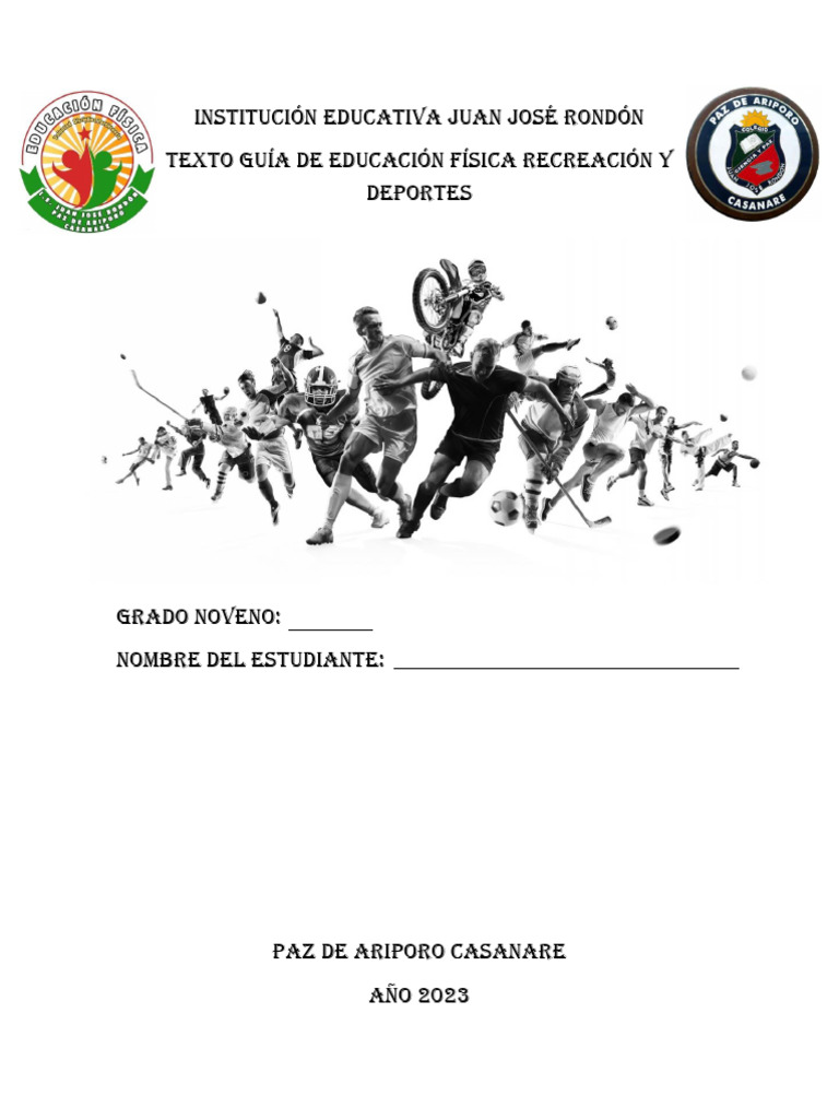 Guía de Atletismo para Educación Física | PDF | Vóleibol | Deporte del ...