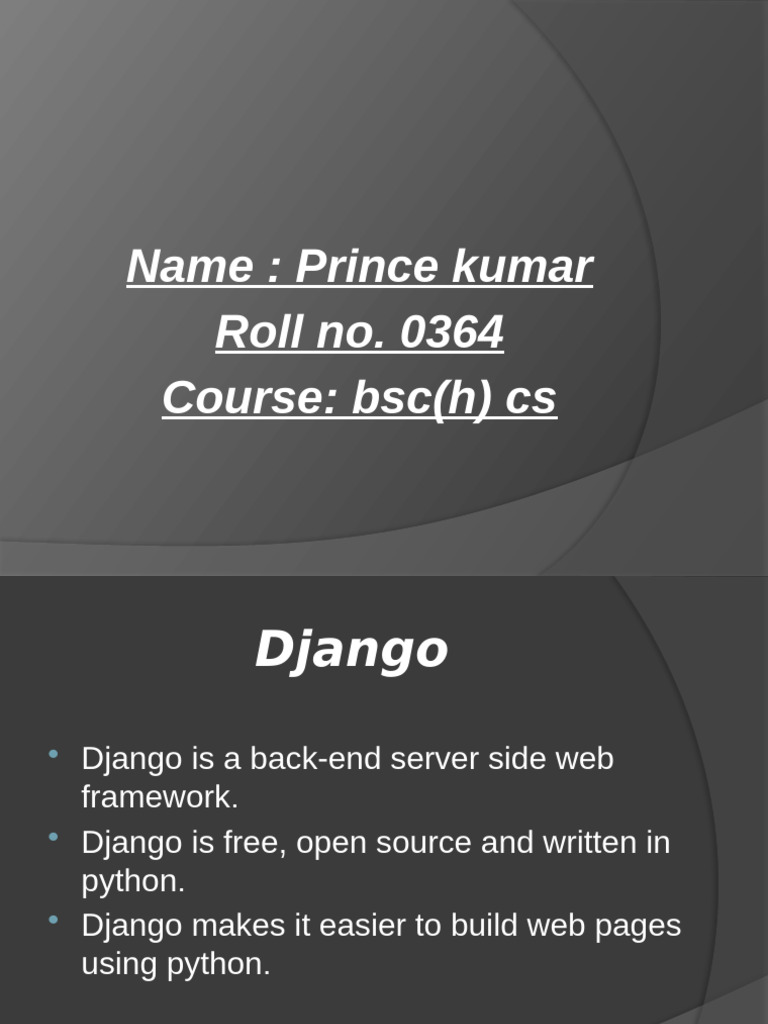 Prince Kumar Backend | PDF | World Wide Web | Internet & Web