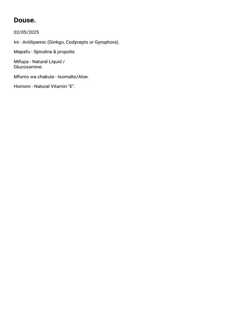 Douse PDF | PDF
