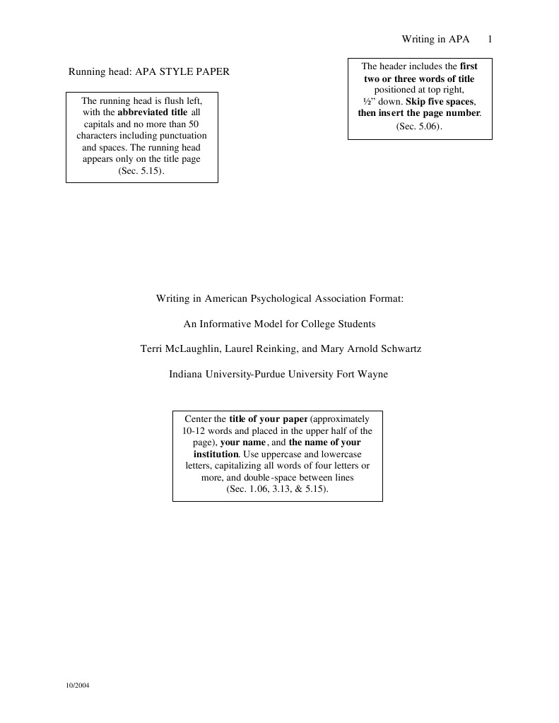 Modele APA | PDF