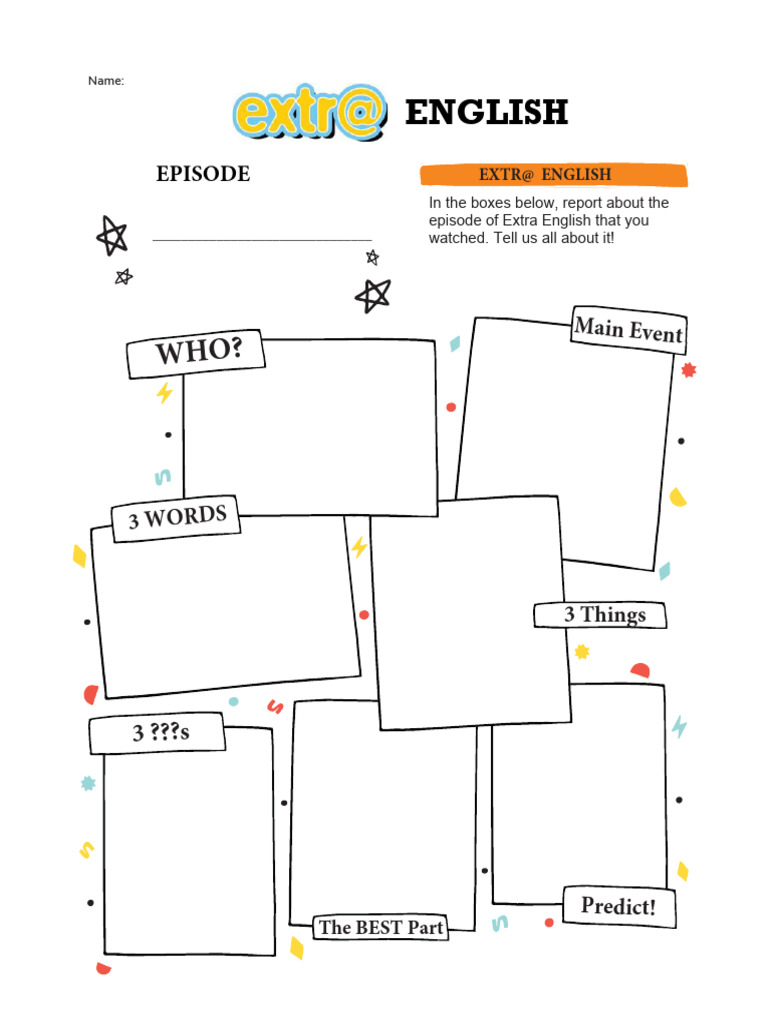 Enhancing English with extr@ Activities | PDF