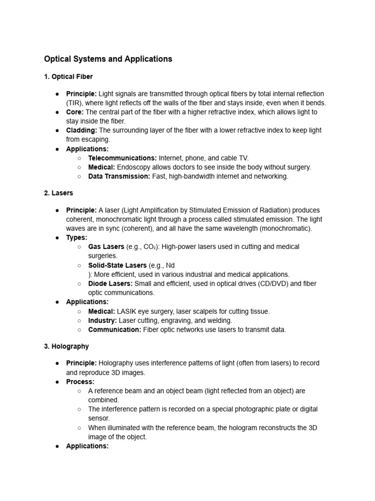 Optics 2 | PDF | Polarization (Waves) | Laser