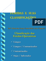 Classificação e cuidados com feridas