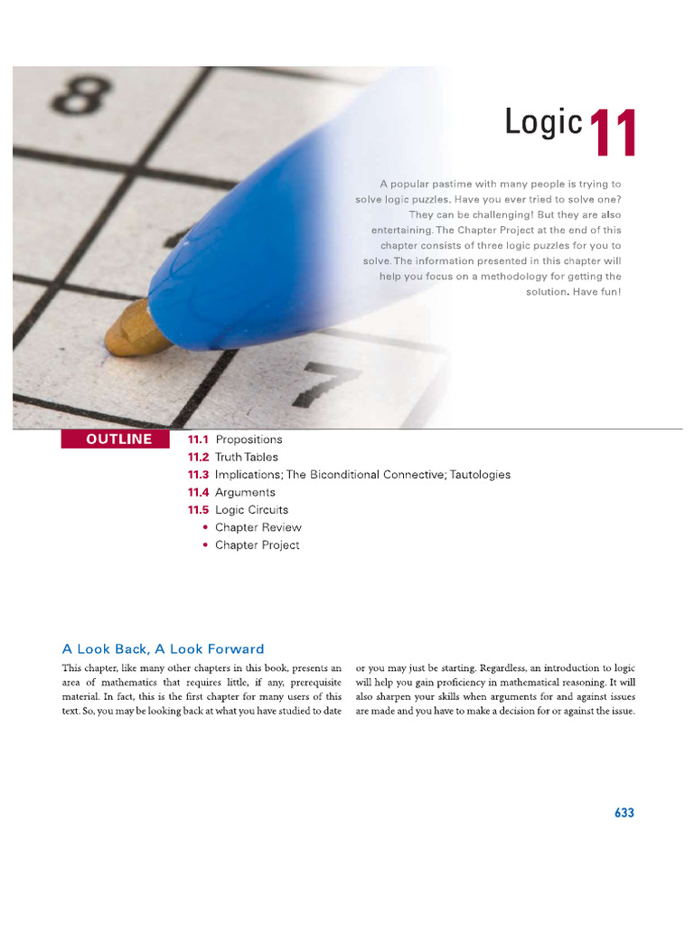 1st Reference Text for Logic and Boolean Algebra_113913 | PDF