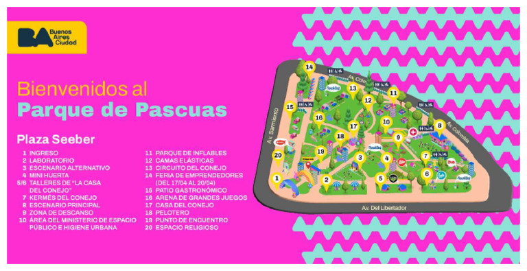 Mapa Parque de Pascuas | PDF